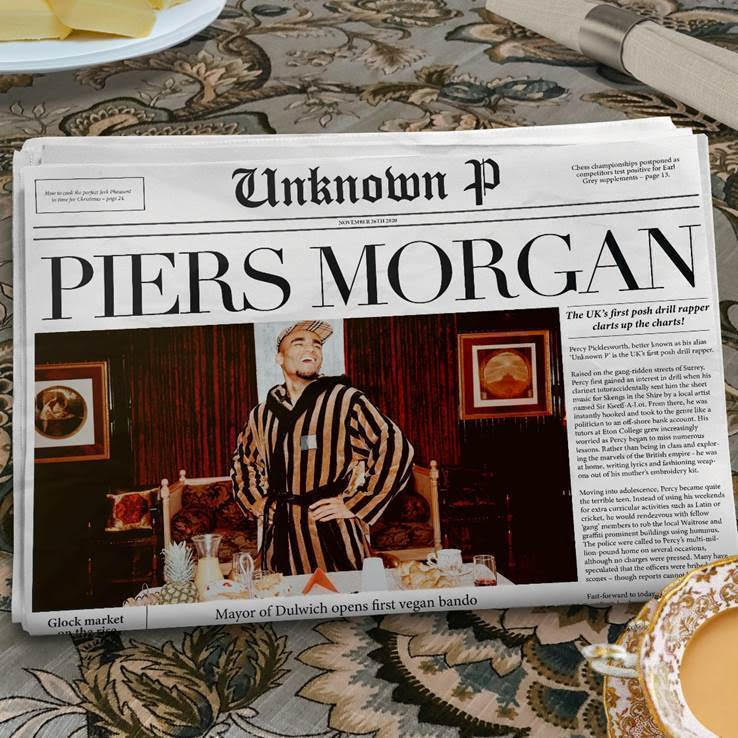 Unknown P Shares New Single 'Piers News Clash Magazine
